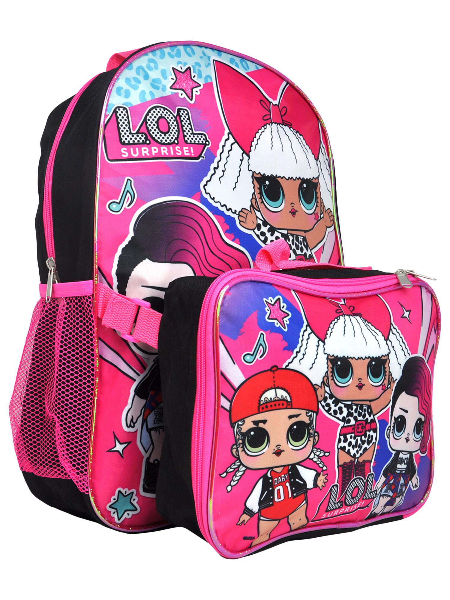L.O.L Surprise! - Girls LOL Surprise! M.C. Swag Diva Rocker Backpack 16 ...