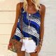 thumbnail image 1 of Puntoco Camisetas ajustadas para mujer, blusas casuales de moda para mujer, camisetas holgadas estampadas, camisolas de cuello redondo, 1 of 4