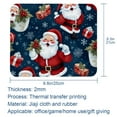 thumbnail image 5 of Santa Claus Square 8.3x9.8 Inch Non-Slip Rubber Bottom Printed Desk Mat Gaming Mouse Pad Mousepad Suitable for Office and Gaming, 5 of 6