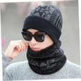 thumbnail image 4 of OULII Scarf for Winter Fleece Warm Scarf for Men Outdoor Activities 1 Set, 4 of 5