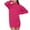 Hot Pink, variant on cfhntfmh Bodycon Dresses for Women Turtleneck Long Sleeve Knit Stretch Pullover Sweater Mini Dress Fall Trendy Outfits