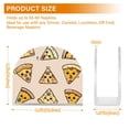 thumbnail image 3 of Cute Pizza Napkin Holders for Tables Napkin Stand Paper Holder Organizer Tabletop Tissue Box Dispenser, 3 of 8