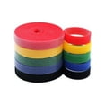 thumbnail image 1 of Shisuyan 6 Rolls Fastening Cable Tie Reusable Hook and Loop Cable Strap Cable Organizer, 1 of 8