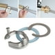 thumbnail image 5 of Herrajes de montaje para fregadero de un solo orificio que se instalan fácilmente para accesorios de baño de cocina Acero inoxidable, 5 of 9
