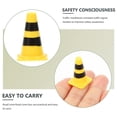 thumbnail image 4 of Miangastore Mini Traffic Cones for Kids Playing Safe Plastic cones Assorted Color 24pcs Lightweight, 4 of 8