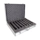 thumbnail image 2 of Estuche de transporte para micrófono Accesorio Internet con asa con hebilla Chat protector Plata, 2 of 9