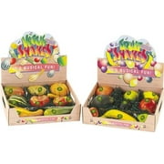 REMO Shaker, Hand, Fruit' Style, 12-Piece Bag, Plum