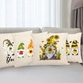 thumbnail image 4 of Kiplyki Honeybees Decorative Square Cushion Cover Pillow Cases for Sofa Couch Bedroom, 4 of 8