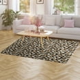 thumbnail image 4 of Animal Cheetah Print Home Decor Living Room Carpet Non-slip Soft Comfy Hotel Lobby Floor Rug Kitchen Bedroom Entrance Doormat Mats 63"x 79", 4 of 7