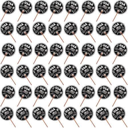 Patriotic Velvet Art Fan (Pack of 48)