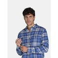 thumbnail image 4 of George Men's and Big Men's Flannel Shirt with Long Sleeves, Sizes XS-3XLT, 4 of 9