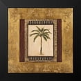 thumbnail image 2 of Mindeli 20x20 Black Modern Framed Museum Art Print Titled - Stately Palm II, 2 of 5