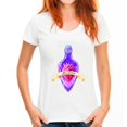 thumbnail image 3 of Painted T-Shirt Women Fashion T-Shirt Cute Stranger Thing Vintage T-Shirt Green Tops for Women Harajuku Bottle Women Clothes, 3 of 5