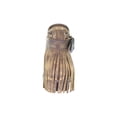 thumbnail image 3 of Circle G by Corral Womens Leopard Fringe Pull On Round Toe Cowboy  Ankle Bo, 3 of 5