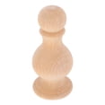 thumbnail image 1 of UPOUART wood dowel caps Wood Finials Khaki DIY Projects Home Decor 1Set, 1 of 6