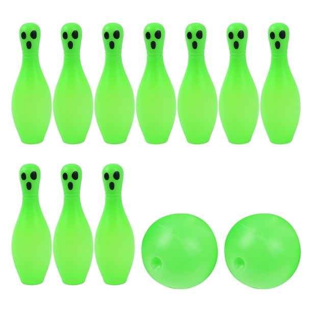 Juego Bolos Halloween Que Brilla en para Suministros Fiestas