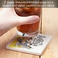 thumbnail image 4 of Thirstystone Love My Body Single Tumbled Tile Coaster Create Your Own Set, 4 of 7