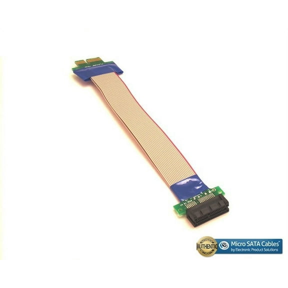 PCI-E Express 1X Riser Card with Flexible Cable