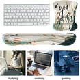 thumbnail image 5 of Keyboard Wrist Rest Pad and Mouse Pads with Wrist Rest Support Set Memory Foam Ergonomic Mouse Pad Easy Typing & Pain Relief for Home Office Computers,Laptop,Gaming-You Got This, 5 of 6