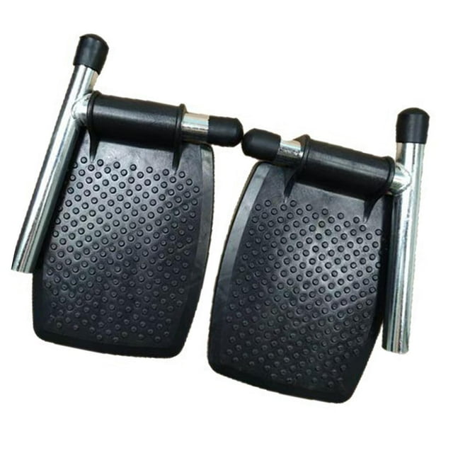 Milaget 2 Pcs Repose-Pieds de Fauteuil Roulant de Remplacement Équipement de Transport Repose-Pieds de Chaise