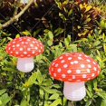 thumbnail image 2 of 3pcs Large Mushroom Shaped Paper Lantern Decorative Background Garden, 2 of 4