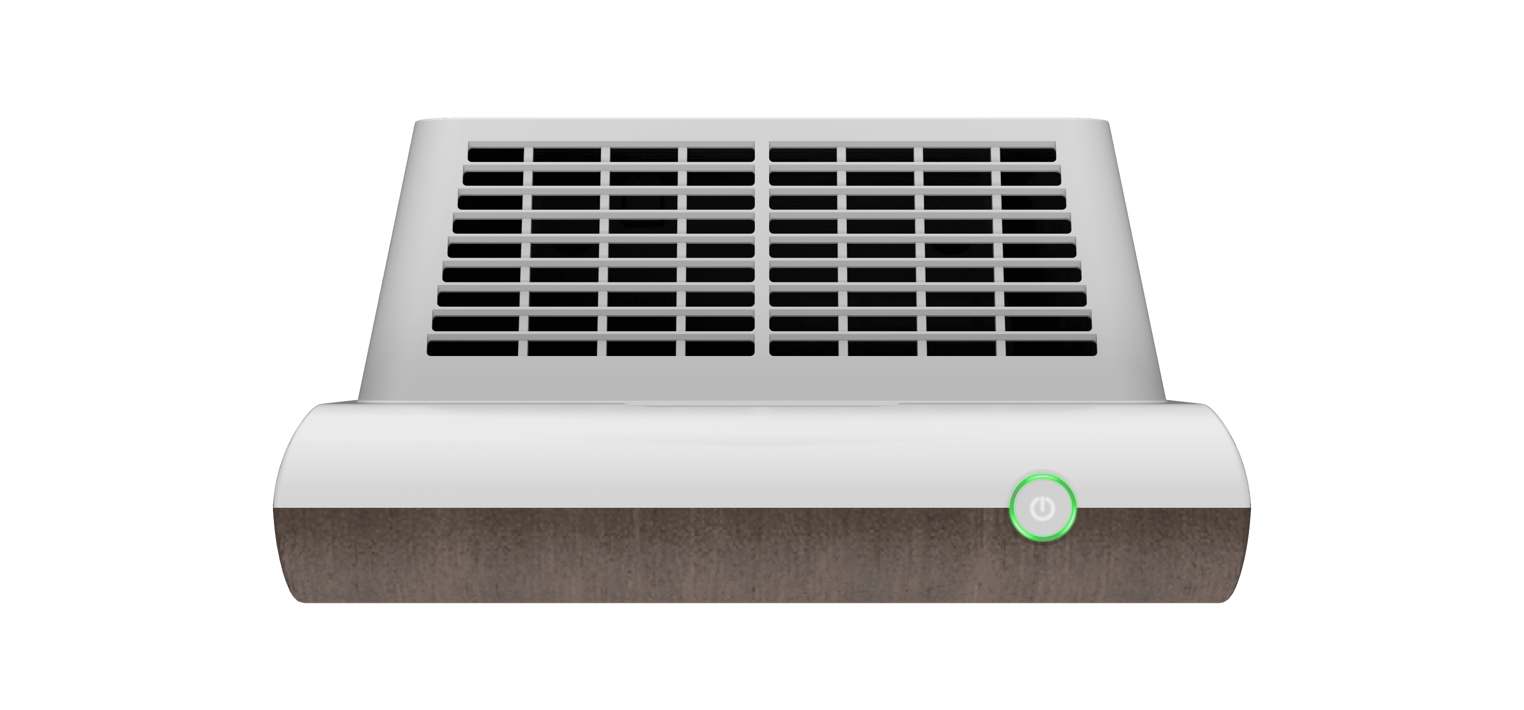 THE ASPEN Smart Air Purifier with Extra Panel in Walnut for Large Rooms (Max 1500 Sq.Ft), H13 True HEPA Filter with PM2.5 Sensor/Alexa & Google/App Control/ Scheduling/ Removes 99.97% Particles