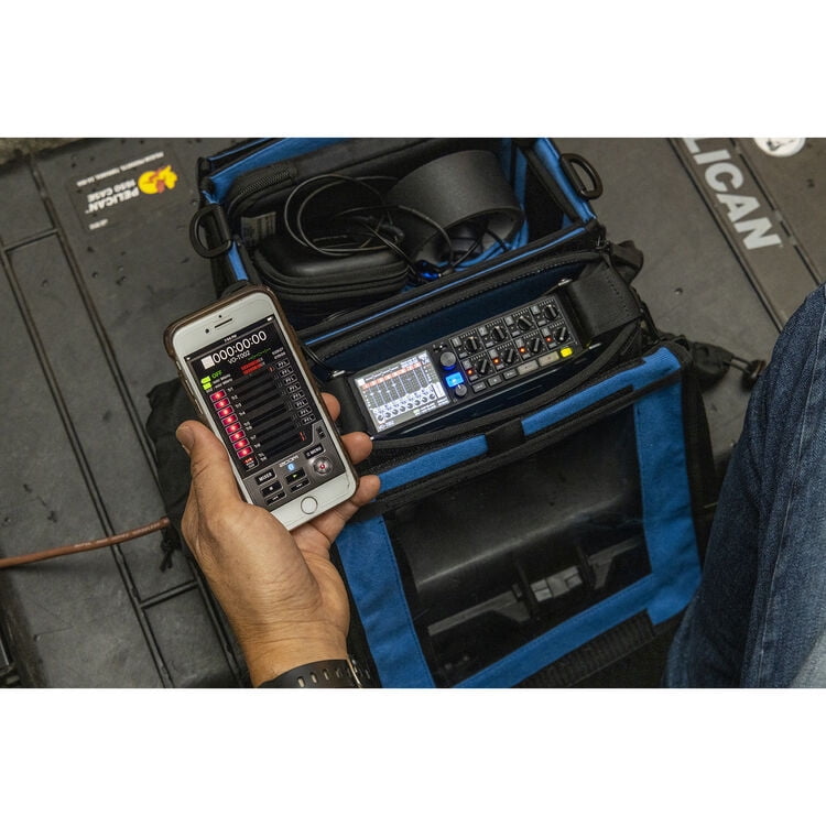 Zoom F8n Pro 8-Input 10-Track Field Recorder, 32-Bit Float Audio, Dual SD Recording, Timecode BNC I/O & Ambisonics Support Bundle