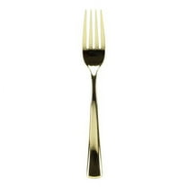 Gold Splendor LOOKS LIKE REAL!! Gold Plastic Forks 25ct.