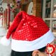 thumbnail image 4 of Five Colors Santa Claus Sequins Hats Caps Christmas Decor Hat Adult Hats Xmas New Year's Gifts Home Party Supplies Navidad 2018, 4 of 5