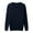 Navy Knit Sweaters for Men, variant on WAENQINLA Mens Oversized Sweaters Winter Casual Crewneck Cable Knit Sweater Pullovers Long Sleeve V Neck Knitwear Tops Green L