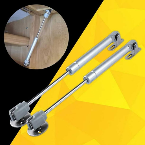 2 Pieces Hydraulic Hinges Door Lift Up Support Kitchen Cabinet
