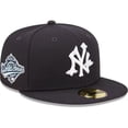 thumbnail image 2 of New York Yankees NY Gorra De Ala Plana Casual Recta Euramerican Hip-hop Deportiva Transpirable Callejera, 2 of 3