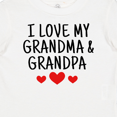 thumbnail image 4 of Inktastic I Love My Grandma and Grandpa Boys or Girls Baby T-Shirt, 4 of 5