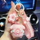 thumbnail image 3 of LLavero de Anime Kawaii Sanrio Hello Kitty, soporte colgante, llavero de coche, bolsa de teléfono móvil, joyería colgante, regalos para niños, 3 of 4