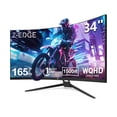 thumbnail image 1 of Z-Edge UG34 34 Ultrawide 2K Curved Gaming Monitor with 165Hz Refresh Rate, 21:9 Aspect Ratio, 1ms MPRT, 3440x1440 Resolution, 1500R Curvature, VA Panel, 178 Viewing Angles, AMD Freesync, 1 of 5