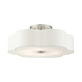 thumbnail image 2 of Livex Lighting - Chelsea - 6 Light Semi-Flush Mount in French Country Style - 28, 2 of 12