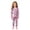 Hot Pink, variant on Nwiuh Pajamas Set 2 Piece Long Sleeve Top with Pants Soft Pjs Set Cute Sleepwear(Hot Pink,3-4 Years)