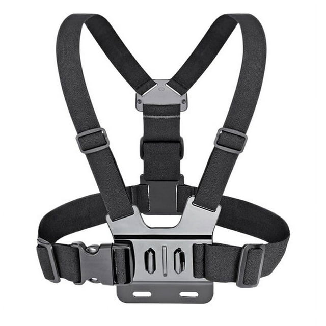 Sangle de Poitrine pour Caméra d'Action, Harnais de Poitrine Réglable pour Caméra d'Action pour le Ski