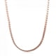 thumbnail image 1 of Men Fashion Exaggerated Basic Casual Simple Copper Plated Accessory Chain Necklace (Rose Gold), 1 of 1