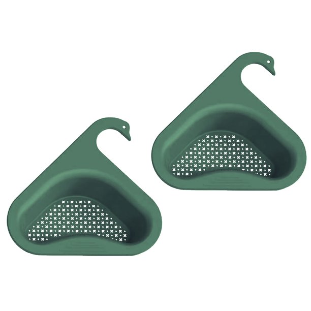 Colador para fregadero/estante para fregadero de cocina/soporte para desagüe de grifo (verde) Likrtyny Para estrenar
