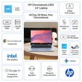 thumbnail image 2 of HP Chromebook x360 14 inch Laptop PC 2K IPS Chrome OS Intel N150 4GB 128GB UFS Sky Blue, 2 of 21