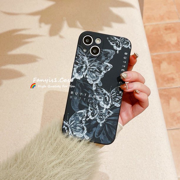 Carcasa OPPO A17 A16 A15 A57 A54 A5S A3S A53 A33 A32 A9 A5 A31 A92 A52 A72 A93 A94 A78 A95 A97 A76 A96 Reno 5 6 7 Pro 8T Mariposa Funda Para Teléfono Suave TPU Protección Cubierta Trasera Gao Jiahui unisex