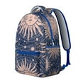 thumbnail image 2 of Spiritual Cosmic Night Student Backpack Waterproof Scratch-Resistant School Bag with Gothic Astrology and Starry Print, Adjustable Straps, Comfortable for Daily Commuting, 2 of 6
