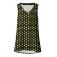 thumbnail image 3 of Enridrech Womens Plus Size Tank Loose V Neck Tops Summer Sleeveless T Shirts Casual Basic Tees Baggy Shirts, 3 of 7