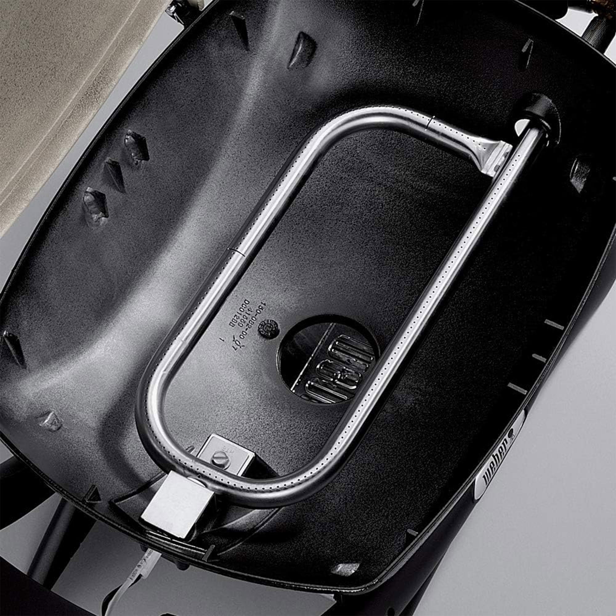 Gril au gaz propane portatif QMC 1200 de Weber - noir