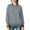 Gray, variant on Fall Sweaters for Women Casual Long Sleeve Crewneck Pullover Tops Drop Shoulder Loose Knit Blouses Trendy Streetwear Essential Winter Lounge Clothes