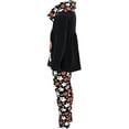thumbnail image 3 of Girls 3 Piece Embroidered LOVE Candy Legging Set Halloween Outfit (6Y, Black), 3 of 5
