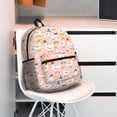 thumbnail image 6 of Daiia Cute Ducks In Hats School Backpack for Men Women, Unisex Large Waterproof Bookbag Schoolbag Casual Daypack for High School/College/Teens/Travel/Work Black, 6 of 8