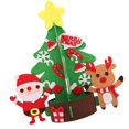 thumbnail image 1 of Árbol de Navidad de fieltro perfecl DIY 32x32cm, 1 of 8