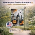 thumbnail image 6 of Skeleton Spooky Halloween Garden Flag 11.25 in x 15.5 in, 6 of 8